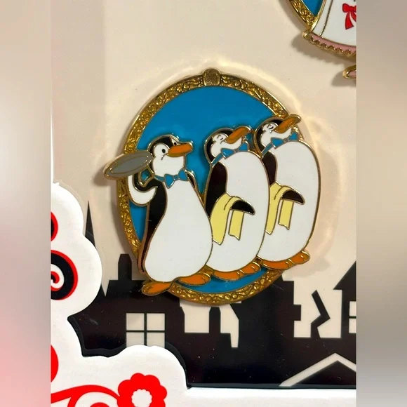 Disney Mary Poppins 60th Anniversary Collectible Limited Edition 3 Pin S… - Picture 3 of 6